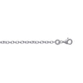 Coque de Nacre Chaîne maille forçat argent 125052