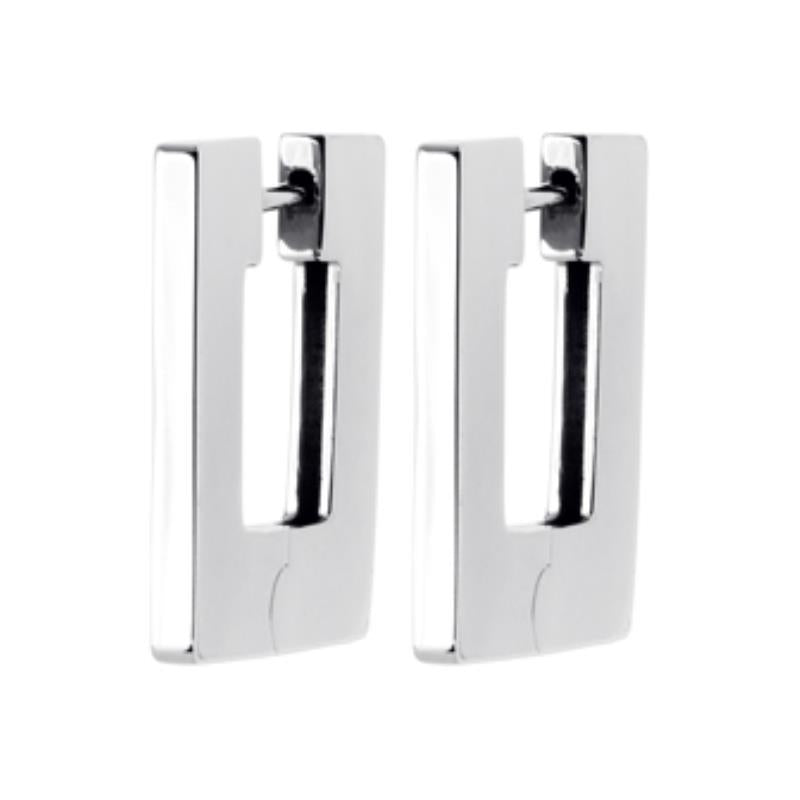 Coque de Nacre Créoles argent 7646000