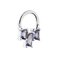 Coque de Nacre Créoles argent 1678140