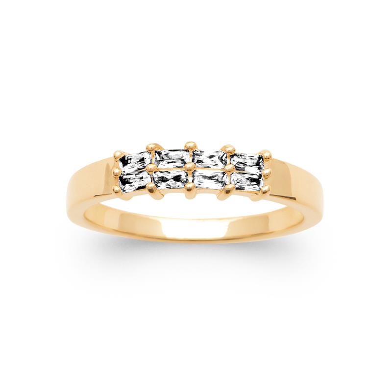Coque de Nacre Bague plaqué or 20016810