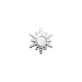 Coque de Nacre Boucle d'oreille à l'unité argent 1598410U