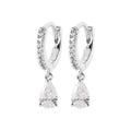 Coque de Nacre Créoles argent 1660910