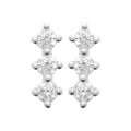 Coque de Nacre Puces d'oreilles argent 13020010