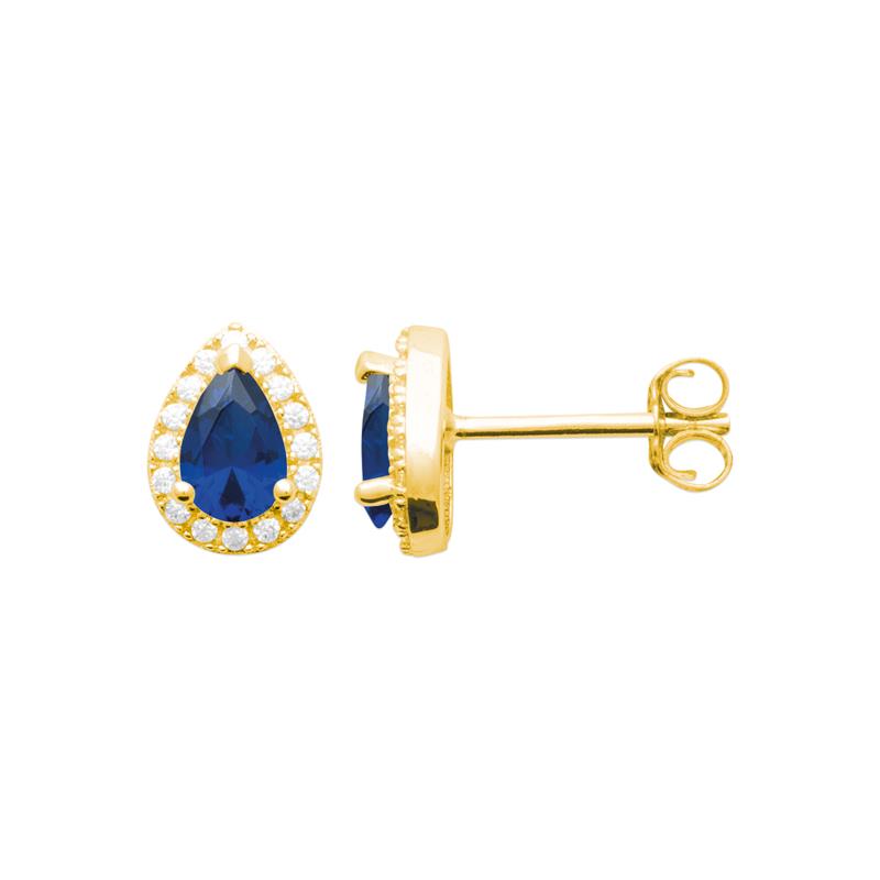 Coque de Nacre Boucles d'oreilles plaqué or 23046640