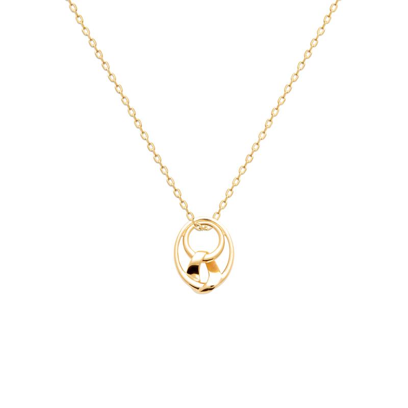 Coque de Nacre Pendentif plaqué or 2785700