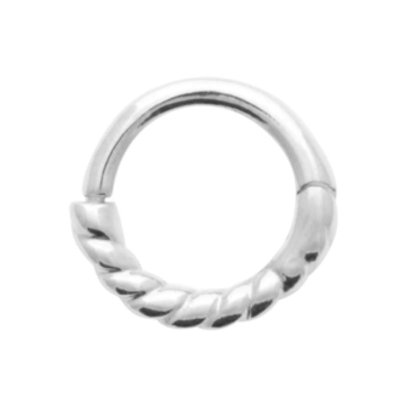 Coque de Nacre Créoles argent 7675300