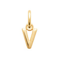 Coque de Nacre Pendentif initiale plaqué or 2775622