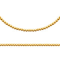 Izee Chaîne acier doré 312431