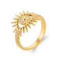 Coque de Nacre Bague plaqué or 2990000