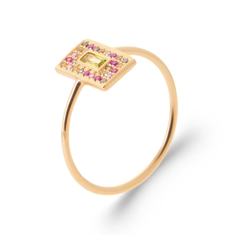 Coque de Nacre Bague plaqué or 20009405