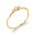 Coque de Nacre Bague plaqué or 2945410
