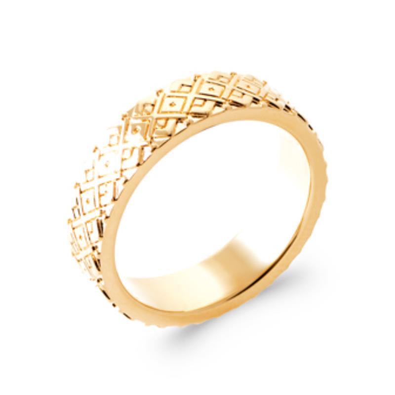 Coque de Nacre Bague plaqué or 2953200