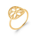 Coque de Nacre Bague plaqué or 2995800