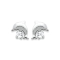 Coque de Nacre Puces d'oreilles argent 14231791