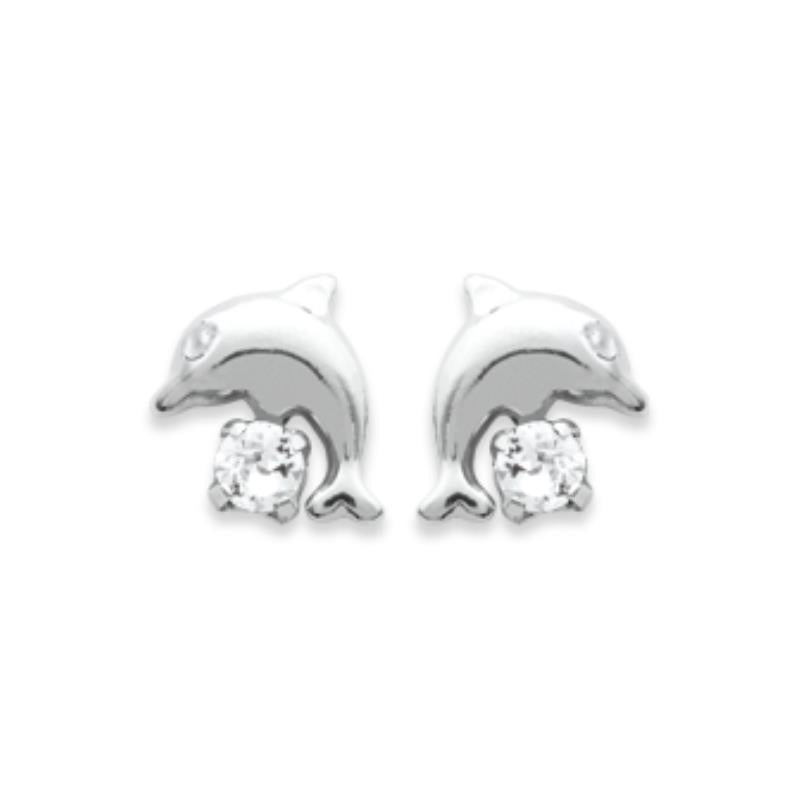 Coque de Nacre Puces d'oreilles argent 14231791
