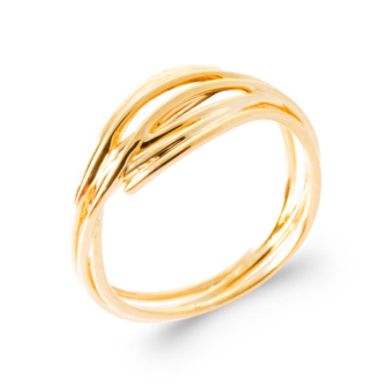 Coque de Nacre Bague plaqué or 2970900