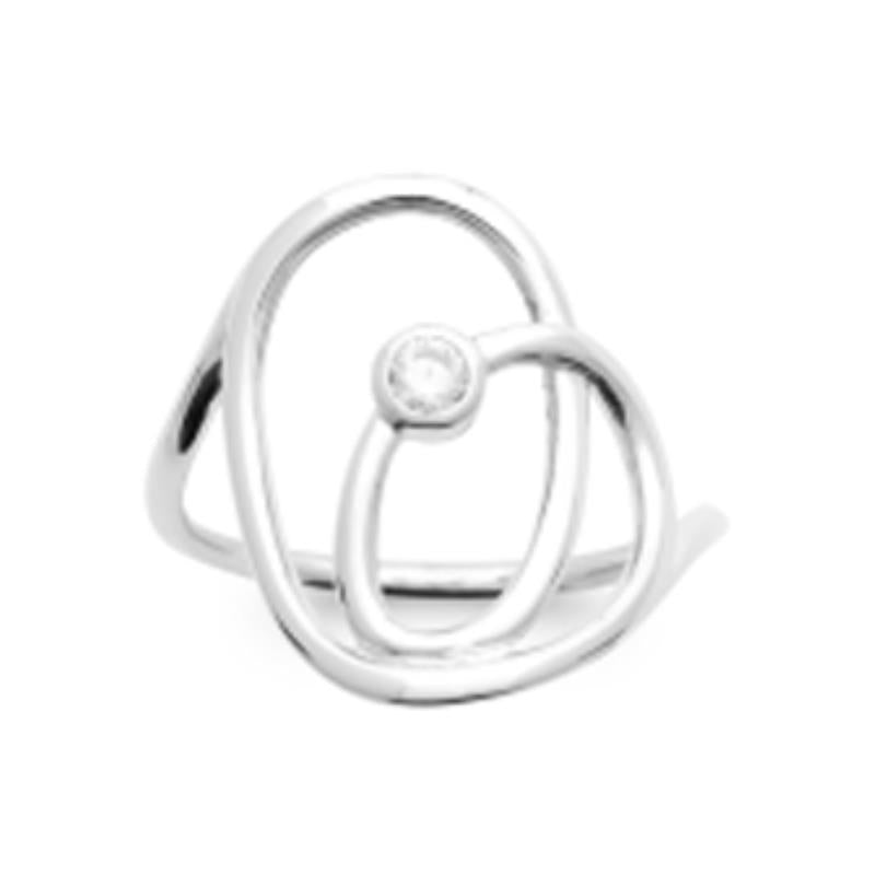 Coque de Nacre Bague argent 1978310