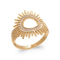 Coque de Nacre Bague plaqué or 2293510