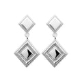 Coque de Nacre Boucles d'oreilles pendantes argent 73024300