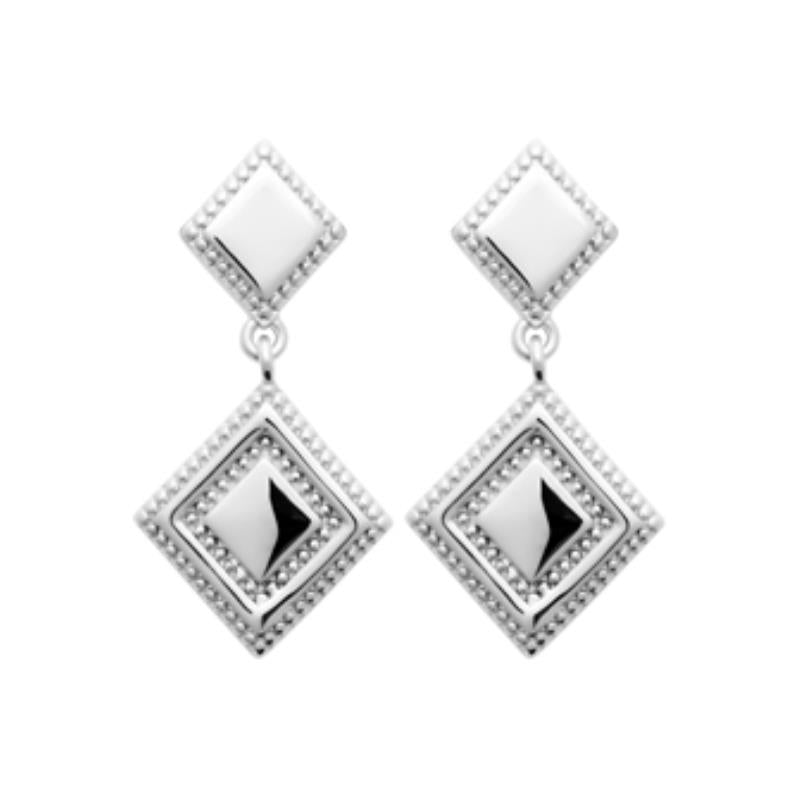 Coque de Nacre Boucles d'oreilles pendantes argent 73024300