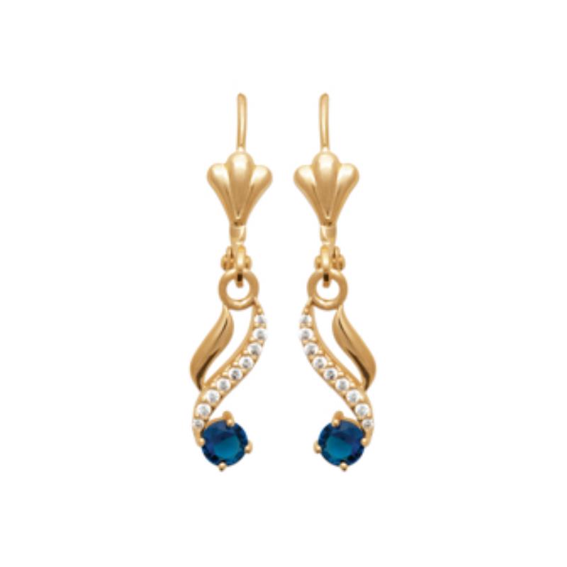 Coque de Nacre Boucles d'oreilles pendantes plaqué or 23005540