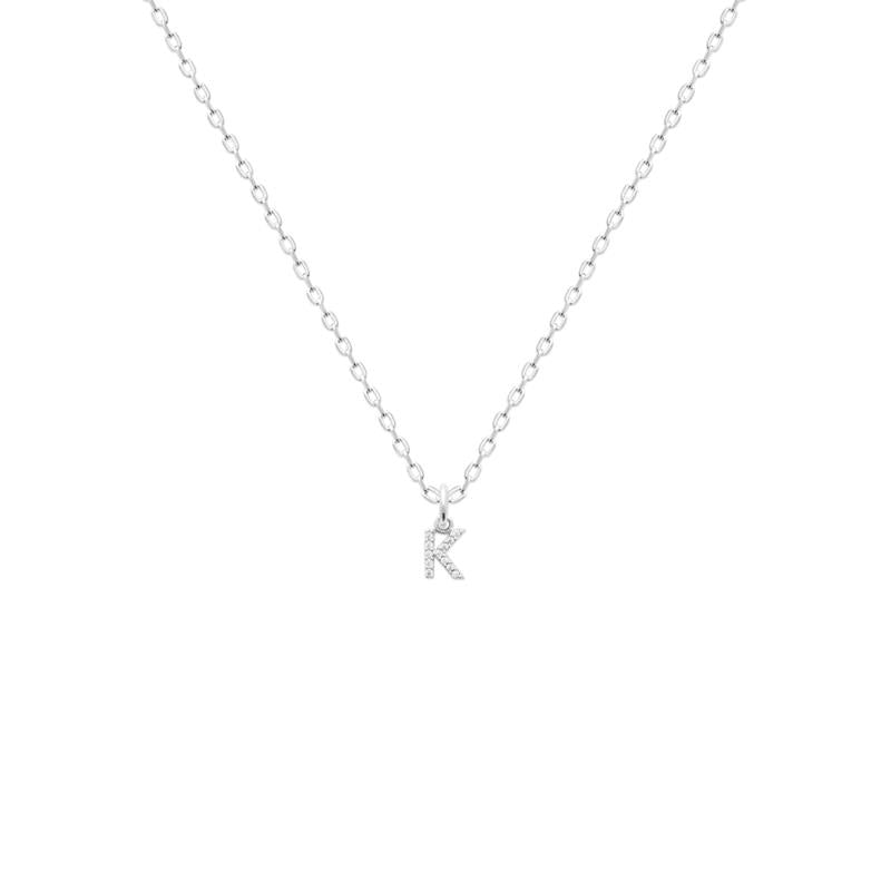 Coque de Nacre Pendentif initiale argent 1776711