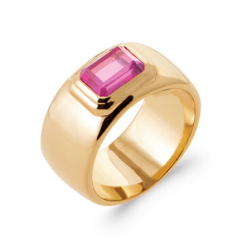 Coque de Nacre Bague plaqué or 2937620