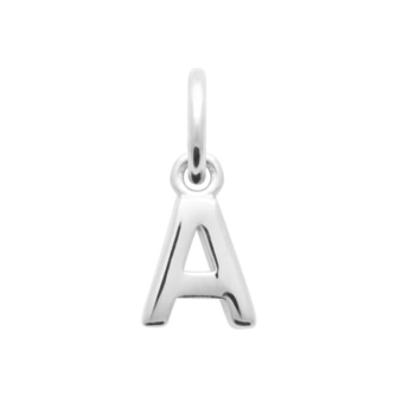 Coque de Nacre Pendentif initiale argent 7775601