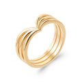 Coque de Nacre Bague plaqué or 2976600