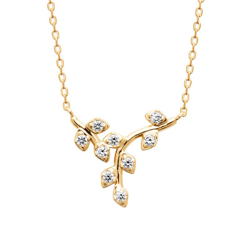 Coque de Nacre Collier plaqué or 974275