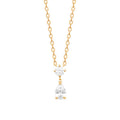 Coque de Nacre Collier plaqué or 974111