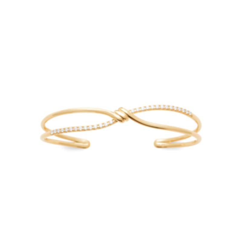 Coque de Nacre Bracelet jonc plaqué or 974071