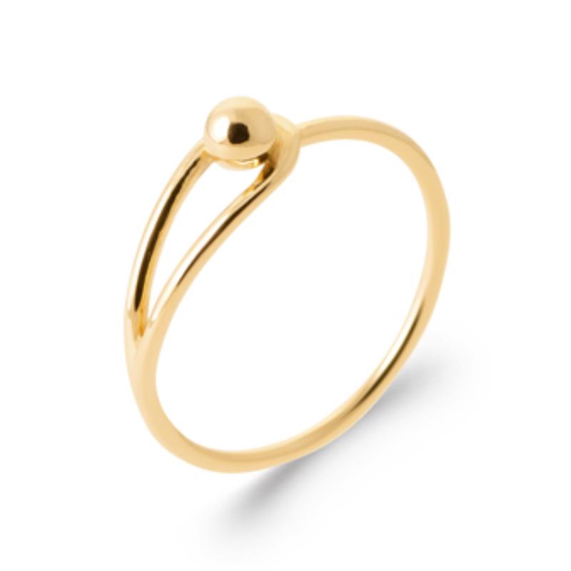Coque de Nacre Bague plaqué or 2959200