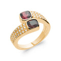 Coque de Nacre Bague plaqué or 2291720