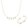 Coque de Nacre Collier plaqué or 973556
