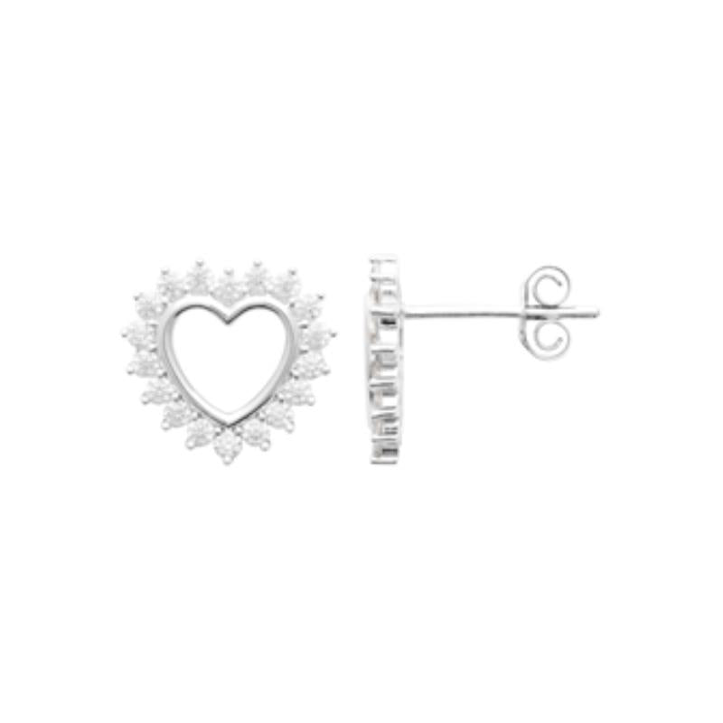 Coque de Nacre Puces d'oreilles argent 13045210