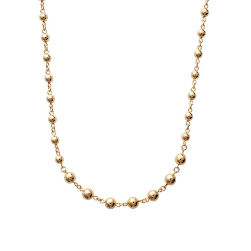 Coque de Nacre Collier plaqué or 930468