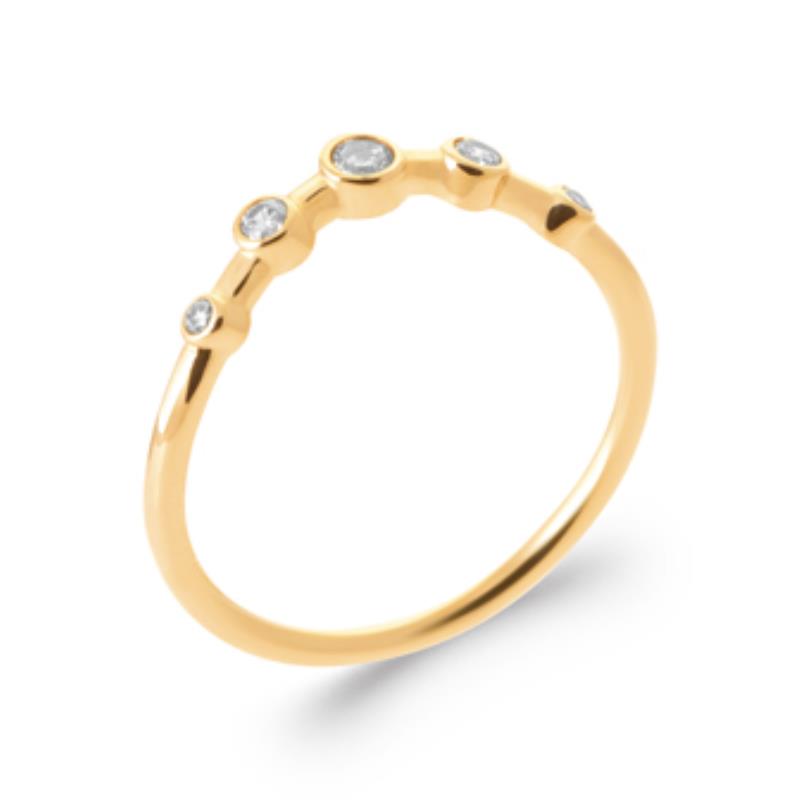 Coque de Nacre Bague plaqué or 2993210