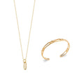 Coque de Nacre Collier plaqué or 921774