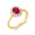 Coque de Nacre Bague plaqué or 2930320
