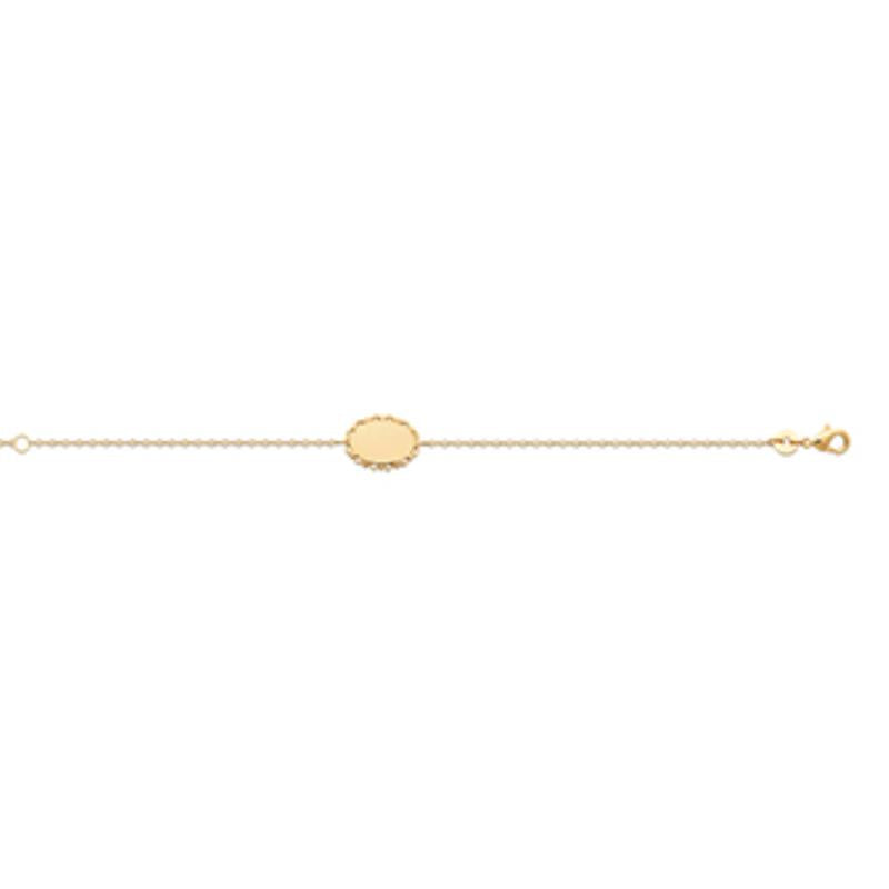 Coque de Nacre Bracelet plaqué or 921722