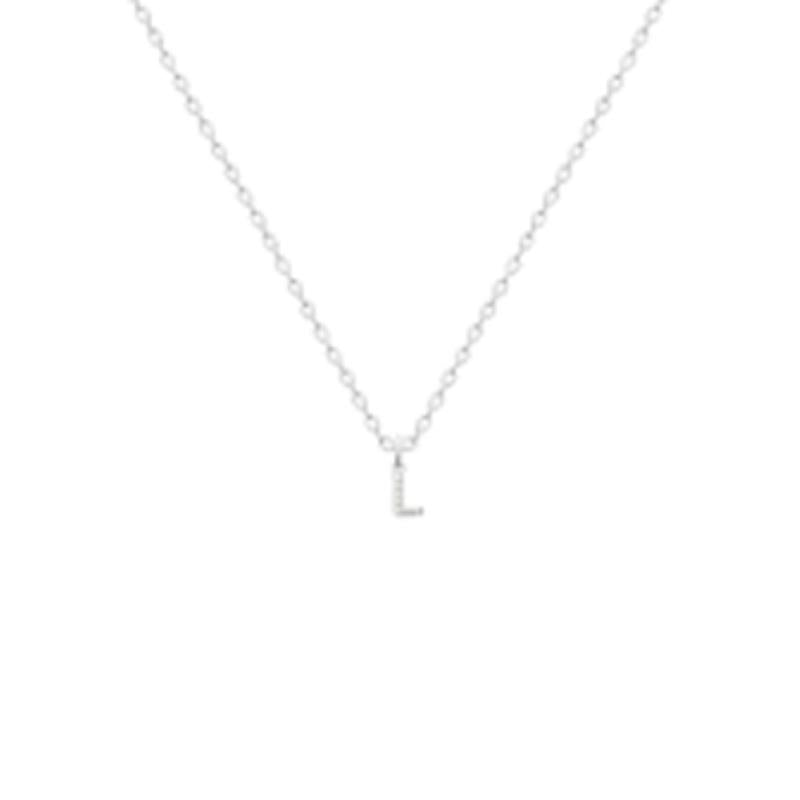 Coque de Nacre Pendentif initiale argent 1776712