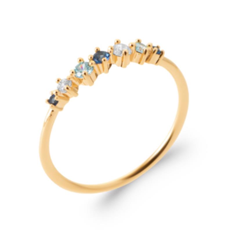 Coque de Nacre Bague plaqué or 2989060
