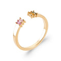Coque de Nacre Bague plaqué or 20016905