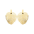 Coque de Nacre Boucles d'oreilles pendantes acier doré 3131909