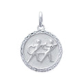 Coque de Nacre Pendentif zodiaque argent 14821105