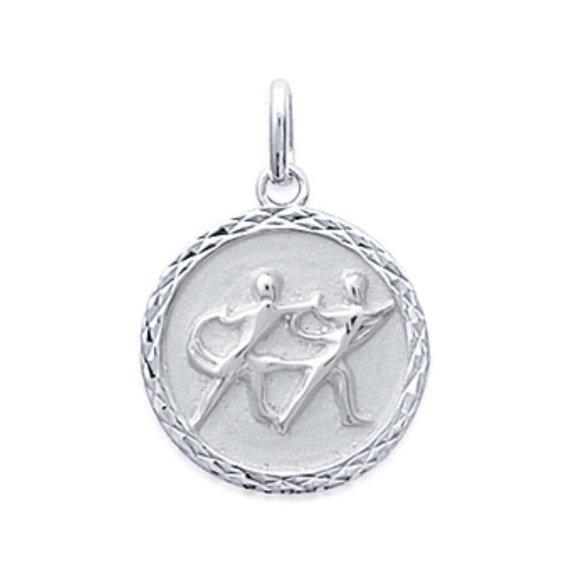 Coque de Nacre Pendentif zodiaque argent 14821105