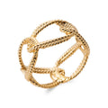Coque de Nacre Bague plaqué or 2919300