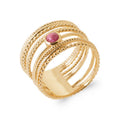 Coque de Nacre Bague plaqué or 2936520