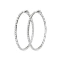 Coque de Nacre Créoles argent 7628950